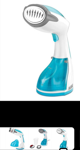 اتو بخار دستی دارای مخزن و سری مویی و سری پرز گیر